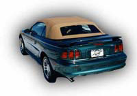 94-98 Mustang California Dream OE Style Paintable Wing - Measure Down: 14 1/2