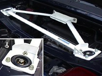 00-06 MR2 Spyder ZZW30L Carbing Type II Strut Tower Bar with MCS - Rear (Steel)