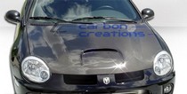 2000-2005 Dodge Neon Carbon Creations SRT4 Look Hood (Carbon Fiber)