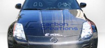 2003-2006 Nissan 350Z Carbon Creations OEM Style Hood (Carbon Fiber)