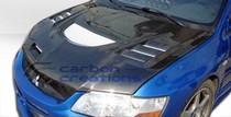 2003-2006 Mitsubishi Lancer/Evolution Carbon Creations C-1 Hood (Carbon Fiber)