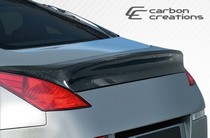 2003-2008 Nissan 350Z 2DR, Will not fit convertible models Carbon Creations I-Spec Wing Trunk Lid Spoiler (Carbon Fiber)