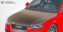 2006-2008 Audi A4/S4 Carbon Creations OEM Style Hood (Carbon Fiber)