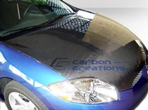 2006-2012 Mitsubishi Eclipse Carbon Creations OEM Style Hood (Carbon Fiber)