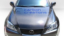 2006-2013 Lexus IS 4DR Carbon Creations OEM Style Hood (Carbon Fiber)