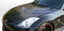 2007-2008 Nissan 350Z Carbon Creations OEM Style Hood (Carbon Fiber)