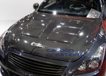 2008-2015 Infiniti G37 Coupe/Q60 2DR/Convertible Carbon Creations GT Concept Hood (Carbon Fiber)