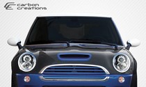 2002-2006 MINI Cooper Carbon Creations OEM Style Hood (Carbon Fiber)