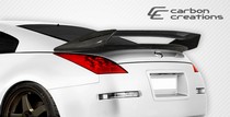 2003-2008 Nissan 350Z 2DR, Will not fit convertible models Carbon Creations N-2 Wing Spoiler (Carbon Fiber)