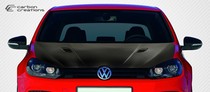 2010-2014 Volkswagen Golf/GTI Carbon Creations RV-S Hood (Carbon Fiber)
