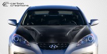 2010-2012 Hyundai Genesis 2DR Carbon Creations Vader Hood  (Carbon Fiber)