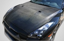 2009-2016 Nissan GTR Carbon Creations OEM Style Hood (Carbon Fiber)