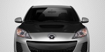 2010-2013 Mazda Mazda 3 Carbon Creations M-Speed Hood (Carbon Fiber)