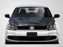 2011-2014 Volkswagen Jetta Carbon Creations RV-S Hood (Carbon Fiber)