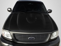1997-2003 Ford F150/F250, 1997-2002 Ford Expedition Carbon Creations CV-X Hood (Carbon Fiber)