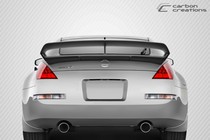 2003-2008 Nissan 350Z 2DR, Will not fit convertible models Carbon Creations N-3 Trunk Wing Spoiler (Carbon Fiber)