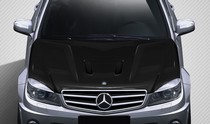 2008-2011 Mercedes C63 Carbon Creations Black Series Look Hood (Carbon Fiber)