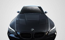 2004-2010 BMW 5 Series 4DR Carbon Creations GTR Hood (Carbon Fiber)