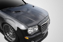 2005-2010 Chrysler 300/300C Carbon Creations Challenger Hood (Carbon Fiber)