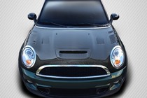 2007-2013 MINI Cooper Carbon Creations DriTech Racer Hood