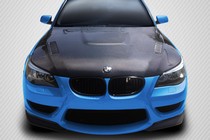 2004-2010 BMW 5 Series Carbon Creations DriTech AF1 Hood