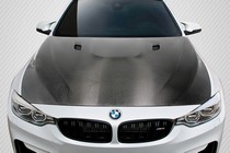 2014-2016 BMW M3/M4 F80 F82 F83 Carbon Creations DriTech E92 M3 Hood (Carbon Fiber)