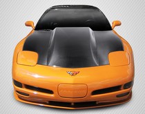 1997-2004 Chevrolet Corvette C5 Carbon Creations DriTech Cowl Hood (Carbon Fiber)