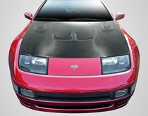 1990-1996 Nissan 300ZX Carbon Creations DriTech Type B Hood (Carbon Fiber)