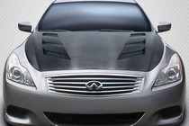 2008-2015 Infiniti G37/Q60 Coupe Carbon Creations DriTech AM-S Hood (Carbon Fiber)