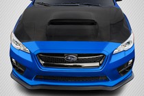 2015-2016 Subaru Impreza WRX Carbon Creations OEM Hood, 1 Piece