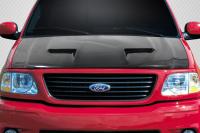1997-2003 Ford F-150, 1997-2003 Ford F-250, 1997-2002 Ford Expedition Carbon Creations  CVX Version 3 Hood