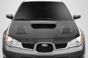 2006-2007 Subaru Impreza WRX STI Carbon Creations DriTech C-1 Hood - 1 Piece