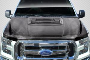 2015-2020 Ford F-150 Carbon Creations Raptor Look Hood - 1 Piece