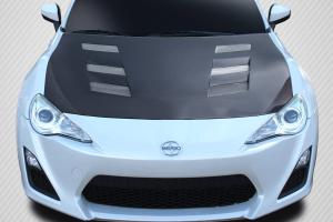 2013-2019 Scion FR-S, 2013-2019 Subaru BRZ Carbon Creations AMS Hood - 1 Piece