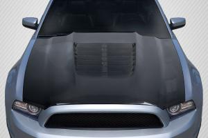 2013-2014 Ford Mustang / 2010-2014 Mustang GT500 Carbon Creations GT500 V2 Hood - 1 Piece