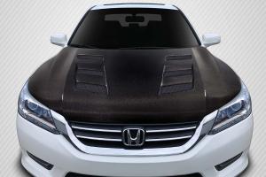 2013-2015 Honda Accord 4DR Carbon Creations AM-S Hood - 1 Piece