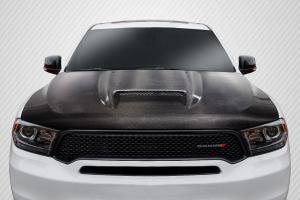 2011-2020 Dodge Durango Carbon Creations SRT Look Hood - 1 Piece