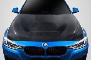 2012-2018 BMW 3 Series F30, 2014-2020 BMW 4 Series F32 Carbon Creations GTS Look Hood - 1 Piece