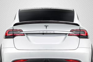 2016-2023 Tesla Model X Carbon Creations High Kick Rear Wing Spoiler - 1 Piece