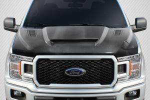 2015-2020 Ford F-150 Carbon Creations CVX Hood - 1 Piece