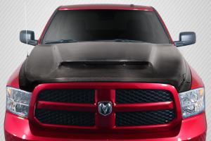 2009-2018 Dodge Ram 1500 Carbon Creations Demon Look Hood - 1 Piece