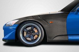 2000-2009 Honda S2000 Carbon Creations GTRS Front Fenders - 2 Piece