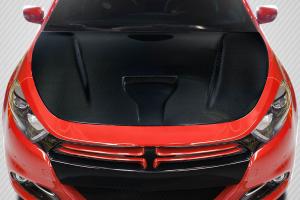 2013-2016 Dodge Dart Carbon Creations MPR V2 Hood - 1 Piece