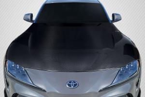 2019-2023 Toyota Supra A90 Carbon Creations OEM Look Hood - 1 Piece