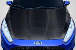 2014-2019 Ford Fiesta Carbon Creations OEM Look Hood - 1 Piece
