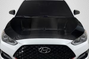 2019-2021 Hyundai Veloster Carbon Creations J Speed Hood - 1 Piece