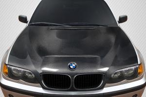 2002-2005 BMW 3 Series E46 4DR Carbon Creations GTS Look Hood - 1 Piece