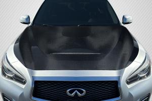 2014-2023 Infiniti Q50 Carbon Creations GTS Look Hood - 1 Piece