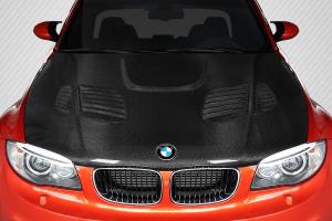 2008-2013 BMW 1 Series M Coupe E82 E88 Carbon Creations GTR Hood - 1 Piece