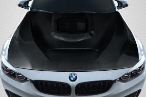 2014-2018 BMW M3 F80 / 2014-2020 M4 F82 F83 Carbon Creations Window Hood - 1 Piece